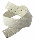 Ceinture gamboise avec aiguillettes