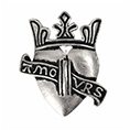 Broche "Amours" XIV-XVme